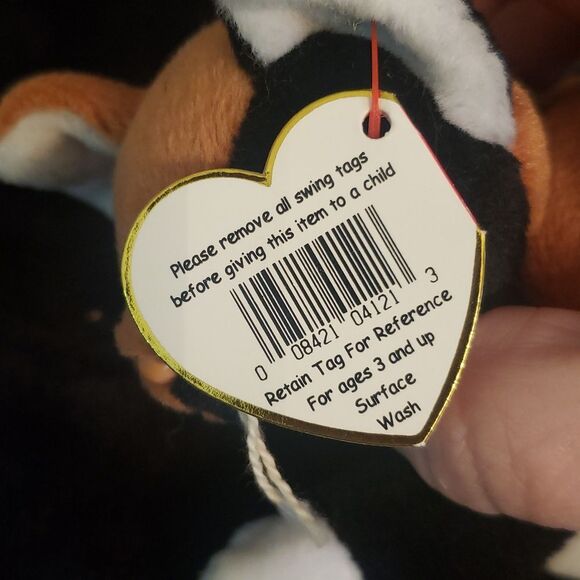 Vintage 1996 Ty Beanie Baby CHIP the Cat - Picture 5 of 8
